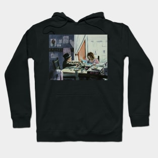 Two Budding Artists Hoodie